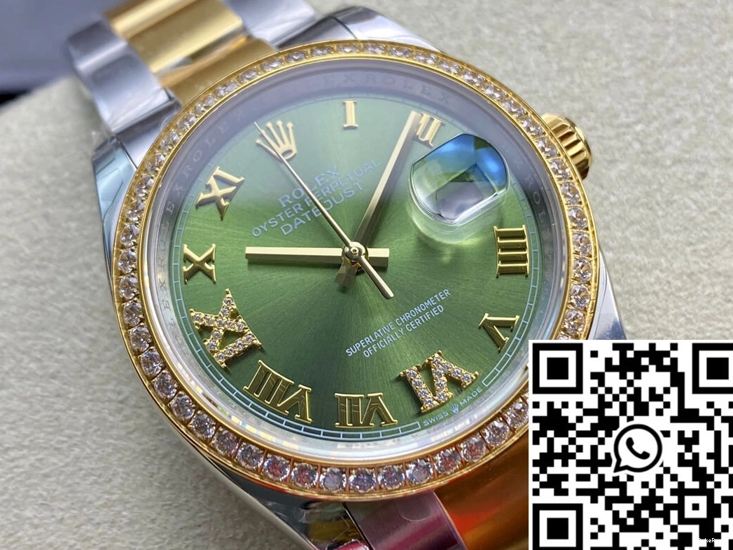 Datejust Bezel M126283RBR-0012 Diamond-set Factory EW Rolex 1001